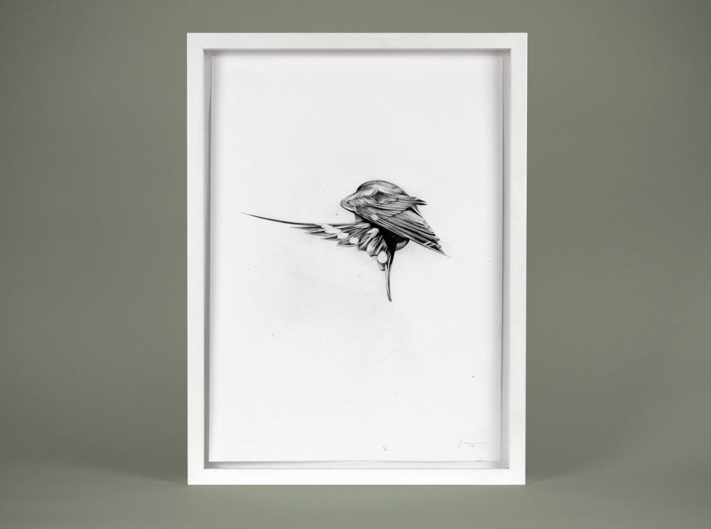 Flight 03 — small original ( Original Art ) screen prints and original art by London artist Von — www.shopvon.com