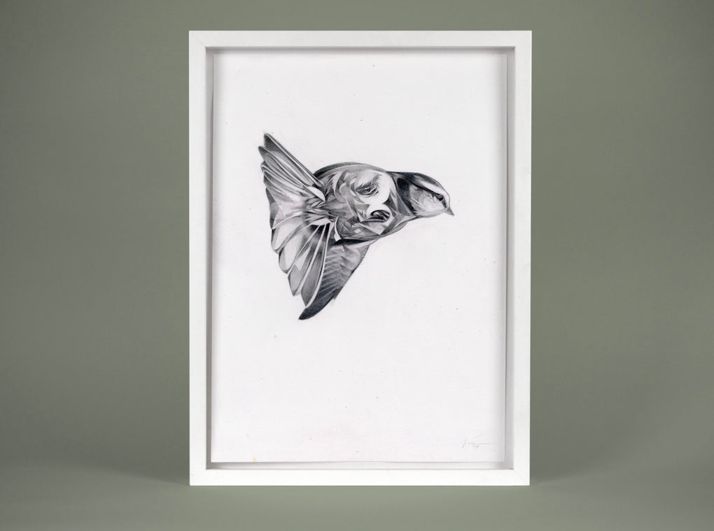 Flight 09 — small original ( Original Art ) screen prints and original art by London artist Von — www.shopvon.com