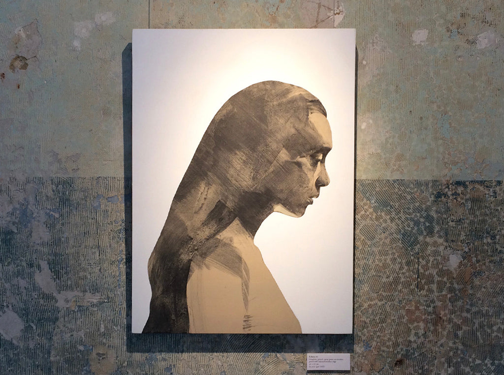 Echoes 01 ( Original Art ) screen prints and original art by London artist Von — www.shopvon.com