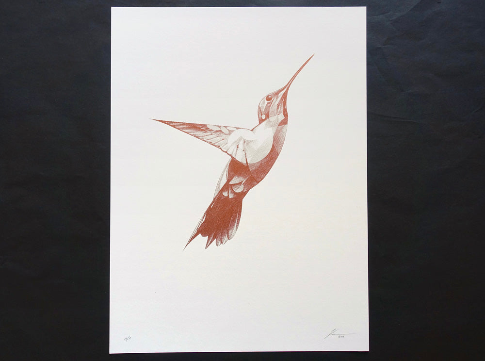 Flight 08 — Copper Edition Off White | Artist Proof