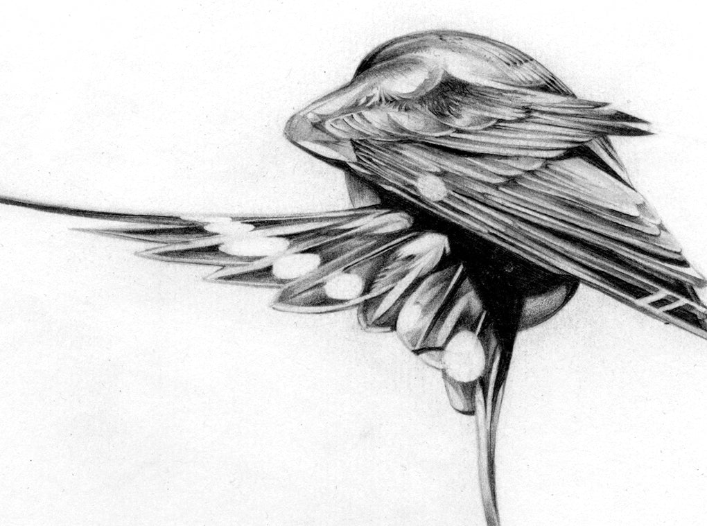 Flight 03 — small original ( Original Art ) screen prints and original art by London artist Von — www.shopvon.com