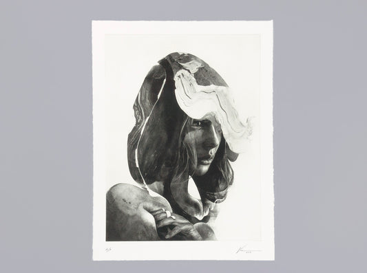 'Semblance 16' Intaglio Gravure | Artist Proof . ( Intaglio Gravure ) screen prints and original art by London artist Von — www.shopvon.com