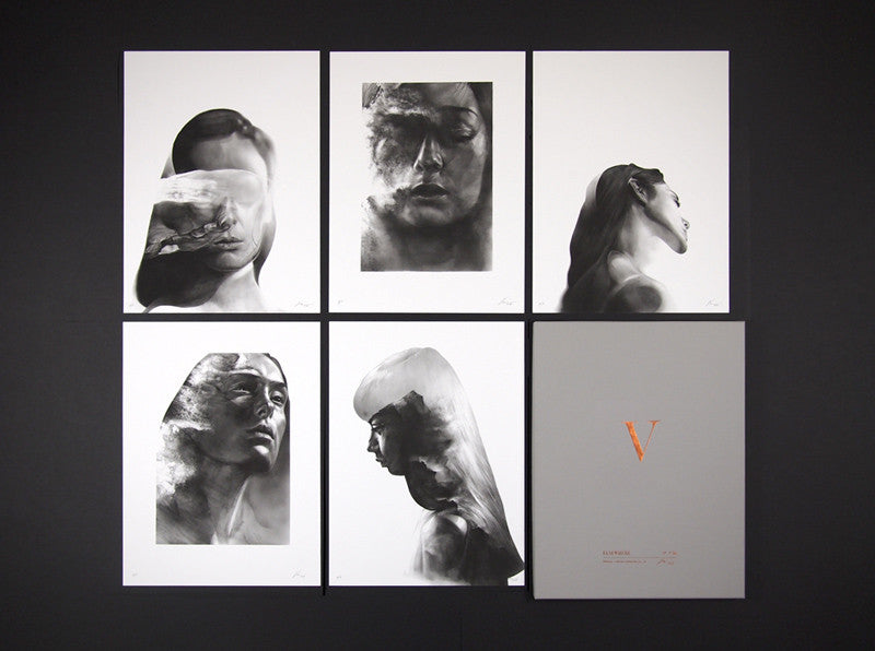 Elsewhere Collector's Edition Box Set ( Box Set ) screen prints and original art by London artist Von — www.shopvon.com