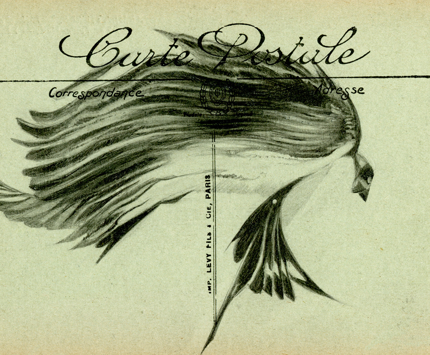 'Flight Vintage Postcard 03' Mini Edition
