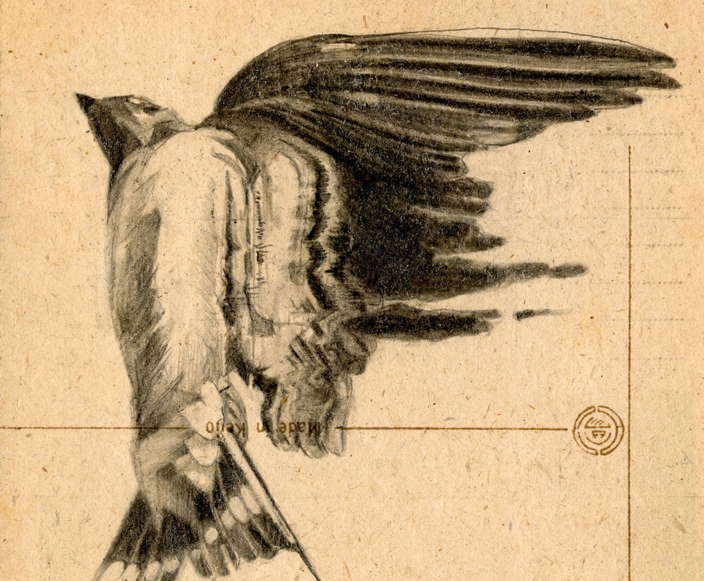'Flight Vintage Postcard 09' Mini Edition