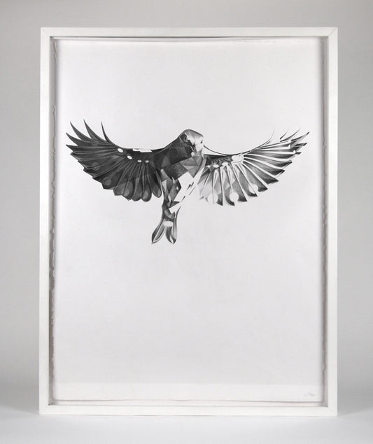 Flight 09  [2016] ( Original Art ) screen prints and original art by London artist Von — www.shopvon.com
