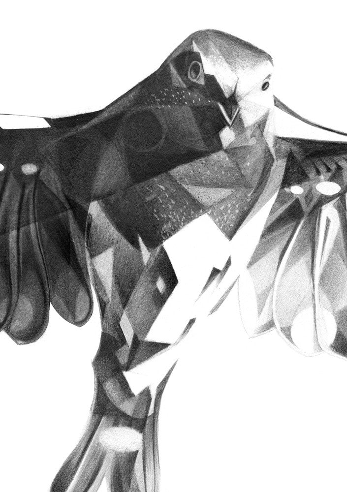 Flight 09  [2016] ( Original Art ) screen prints and original art by London artist Von — www.shopvon.com