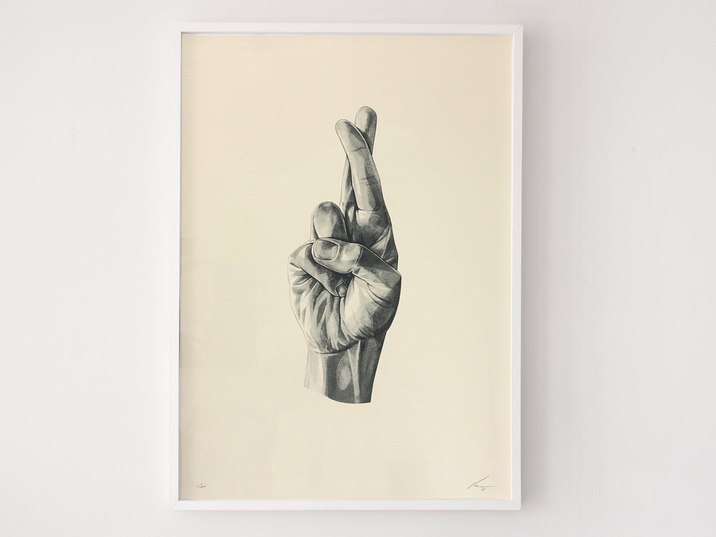Gestures 'Hope' screen print