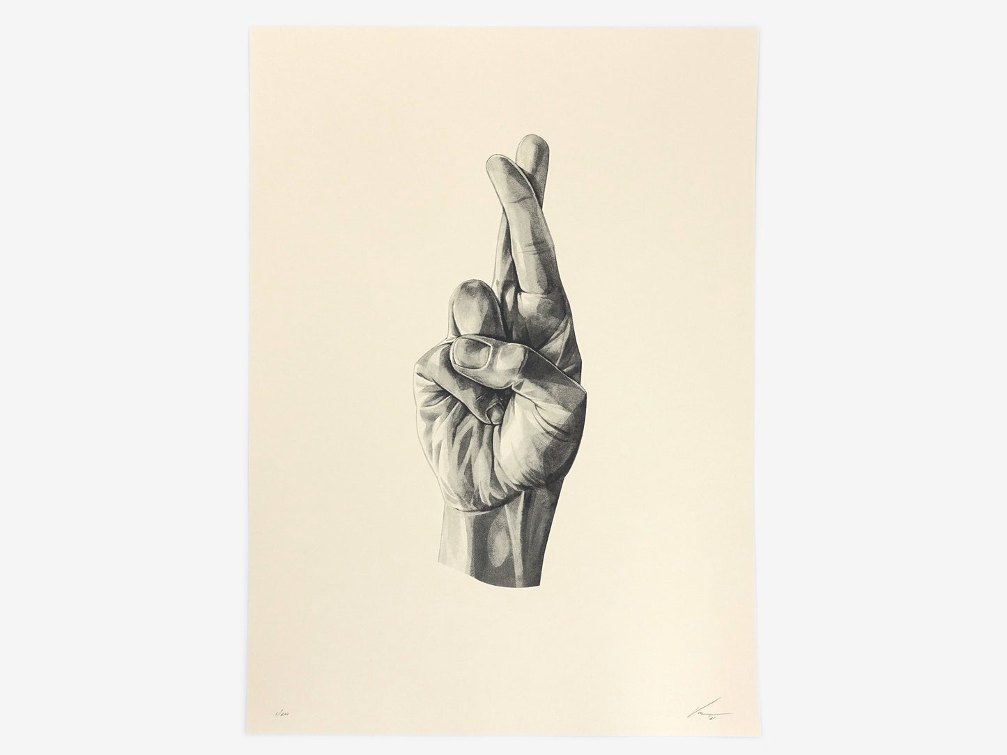 Gestures 'Hope' screen print