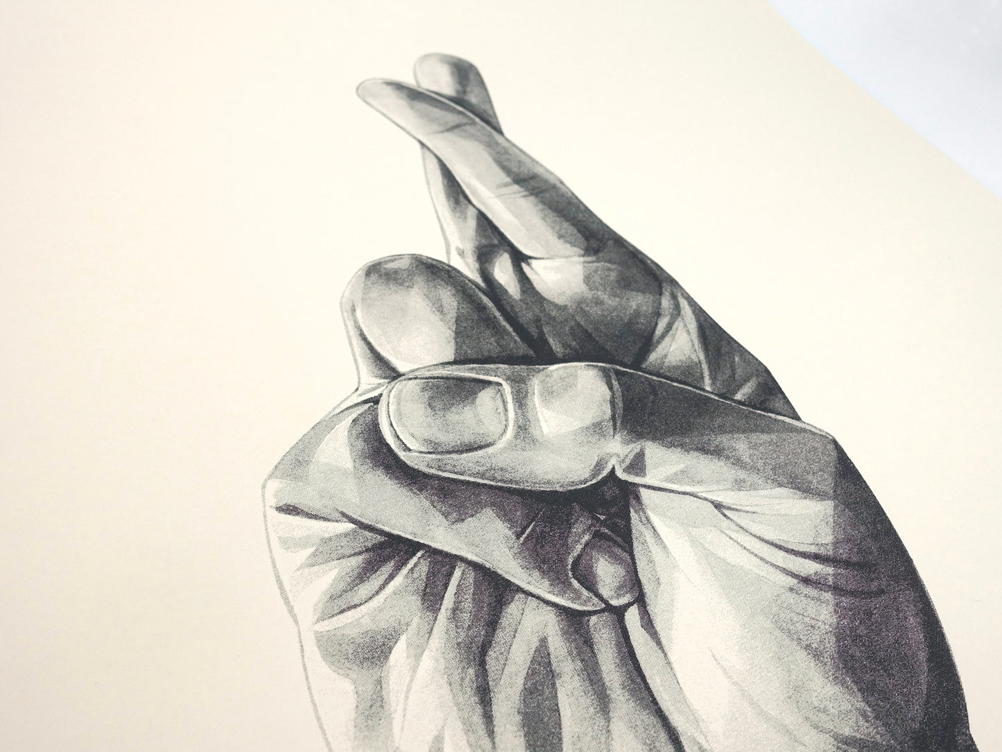Gestures 'Hope' screen print