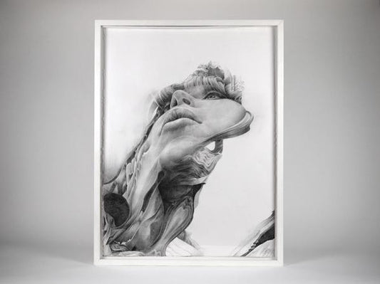 Semblance 02 ( Original Art ) screen prints and original art by London artist Von — www.shopvon.com