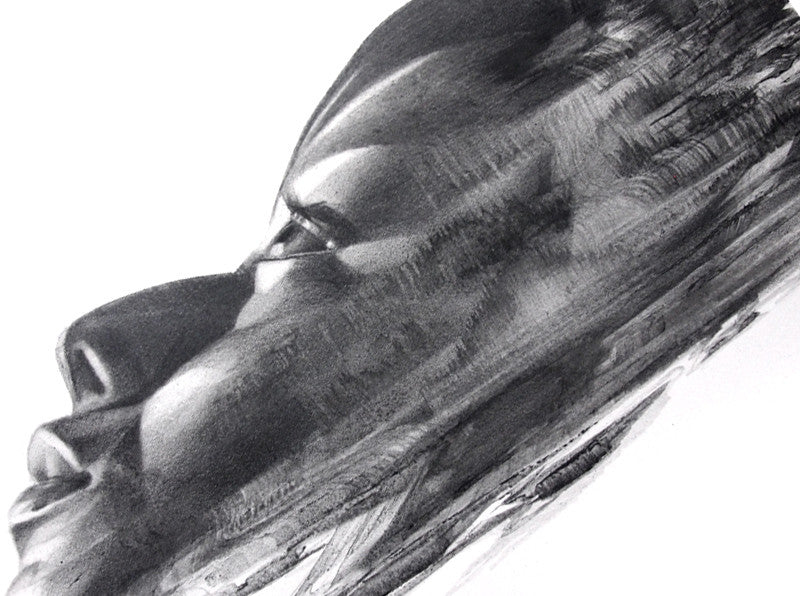 Elsewhere — Lucinda 03  [2014] ( Original Art ) screen prints and original art by London artist Von — www.shopvon.com