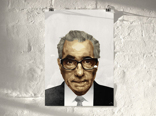 Scorsese (  ) screen prints and original art by London artist Von — www.shopvon.com