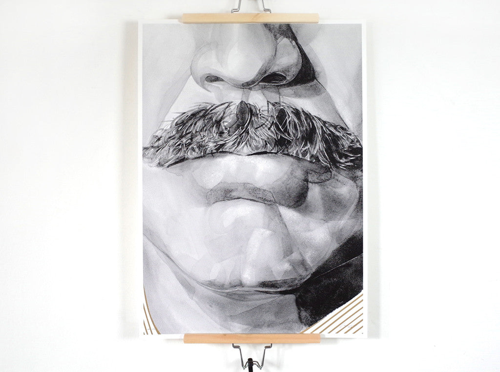 Anchor Man | Artist Proof ( Screen Print ) screen prints and original art by London artist Von — www.shopvon.com