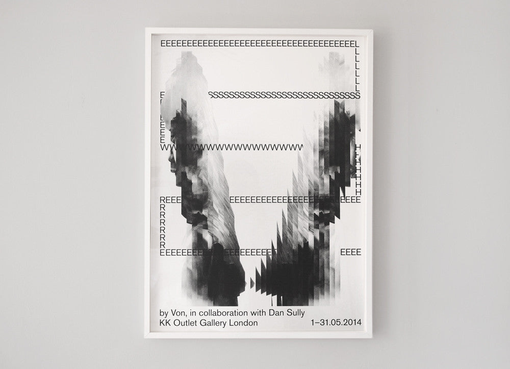 'Elsewhere' Collaborative Exhibition Posters ( Screen Print ) screen prints and original art by London artist Von — www.shopvon.com