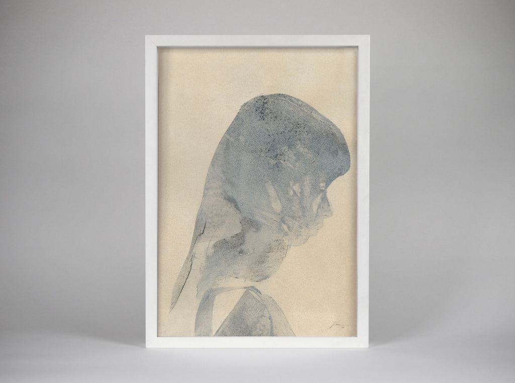 Echoes Study 01  [Framed] ( Original Art ) screen prints and original art by London artist Von — www.shopvon.com