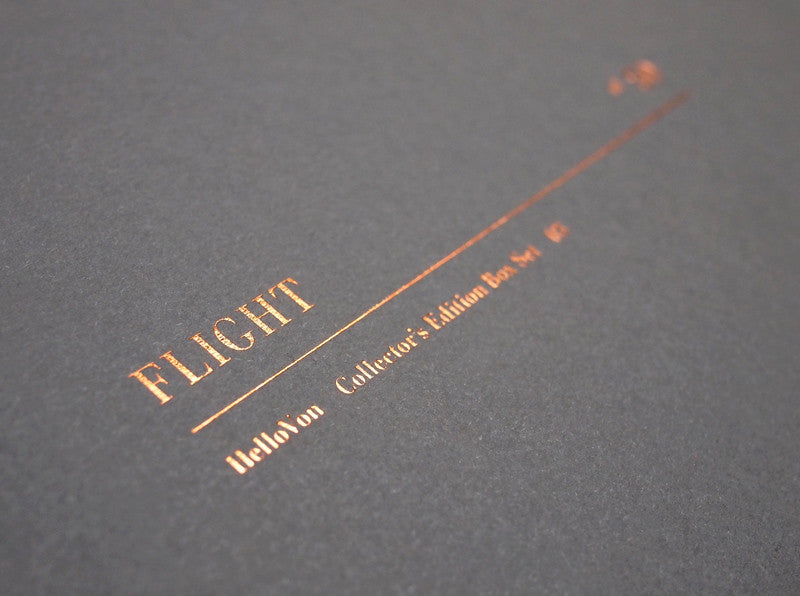 Flight Collector's Edition Box Set (  ) screen prints and original art by London artist Von — www.shopvon.com