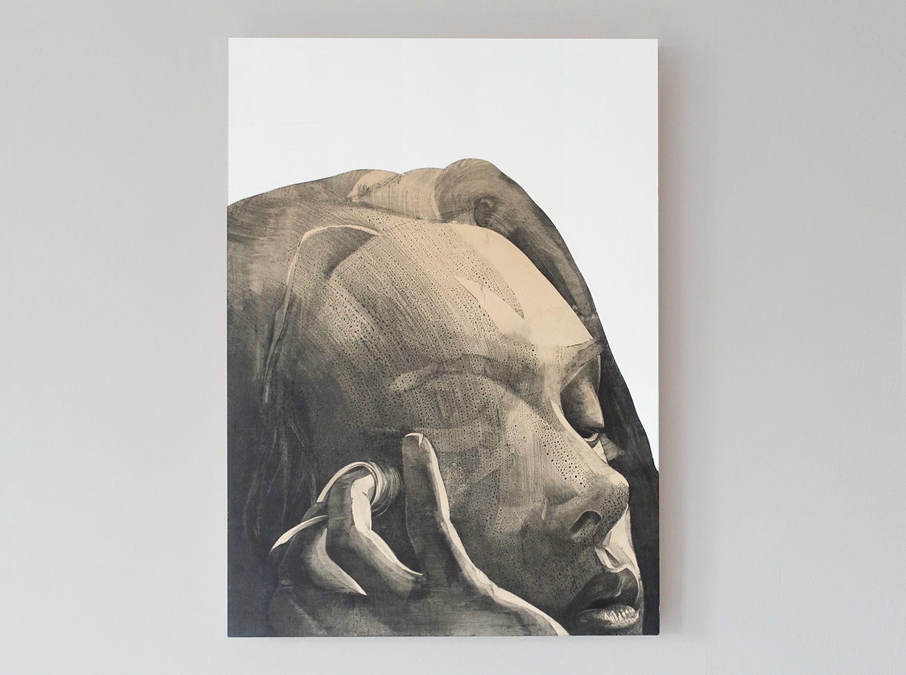 Sunday 12:00  [2016] ( Original Art ) screen prints and original art by London artist Von — www.shopvon.com