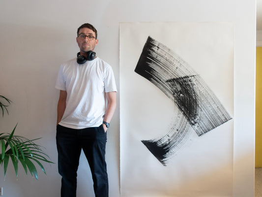 Suspend [XXL] 26 ( Original Art ) screen prints and original art by London artist Von — www.shopvon.com
