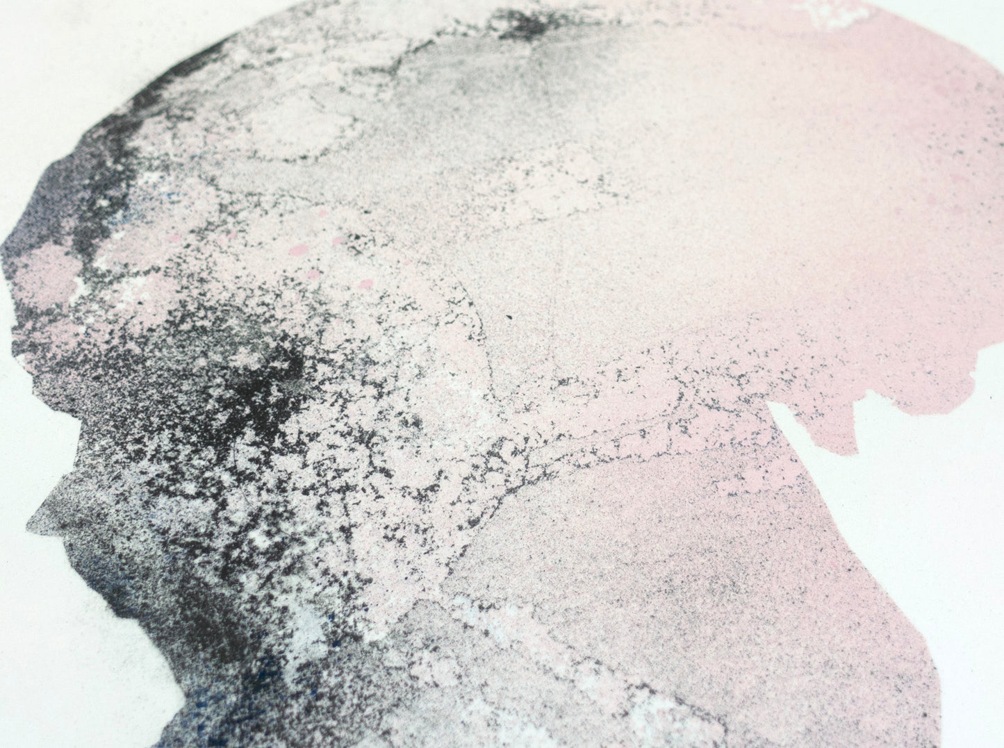 Skull [Reactor] 01 ( Original Art ) screen prints and original art by London artist Von — www.shopvon.com