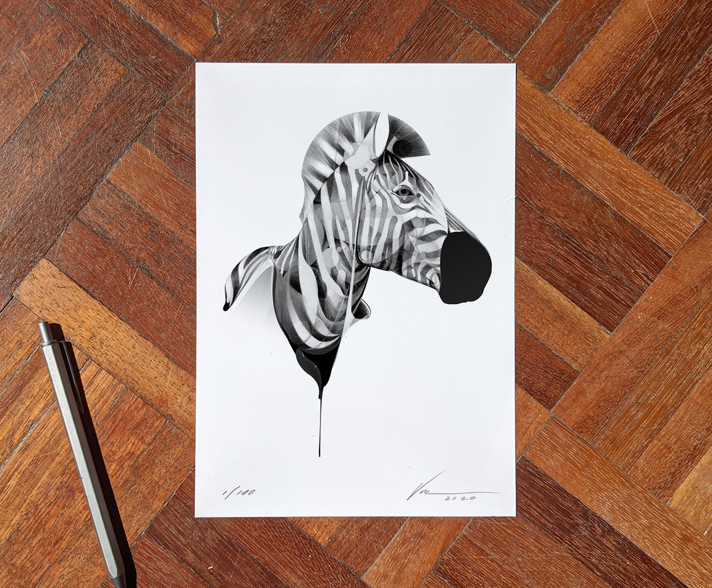 Print Mini Zebra Schwarze REFINED DEPARTMENT Minirock ZEBRA | Omoda